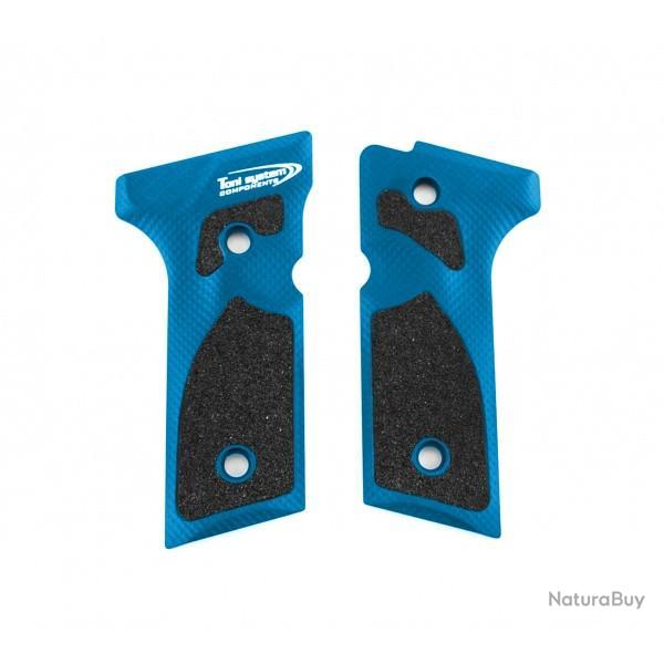 Poign�es 3D pour Beretta M9A3-M9A4-92X Full Size - Bleue - TONI SYSTEM