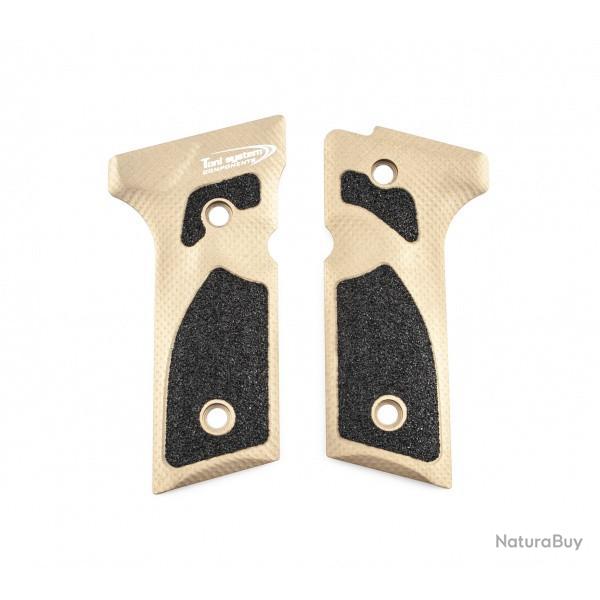 Poign�es 3D pour Beretta M9A3-M9A4-92X Full Size - Sable - TONI SYSTEM