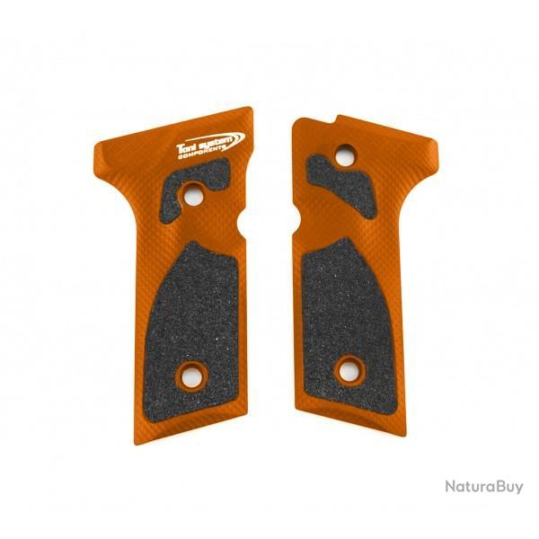 Poign�es 3D pour Beretta M9A3-M9A4-92X Full Size - Orange - TONI SYSTEM