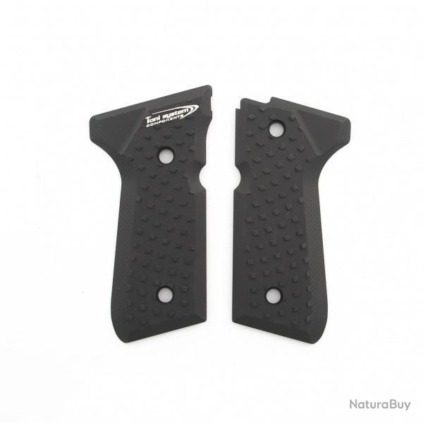 Poign�es Vibram pour Beretta 92-96-98- Elite LTT - Noir - TONI SYSTEM