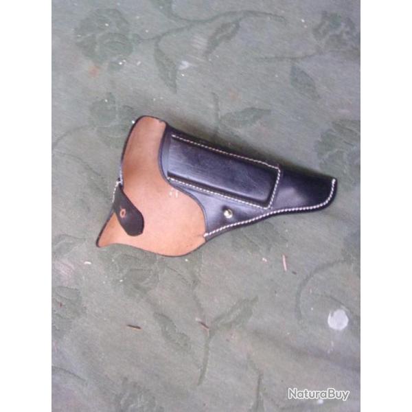 holster en cuir pour 7,65