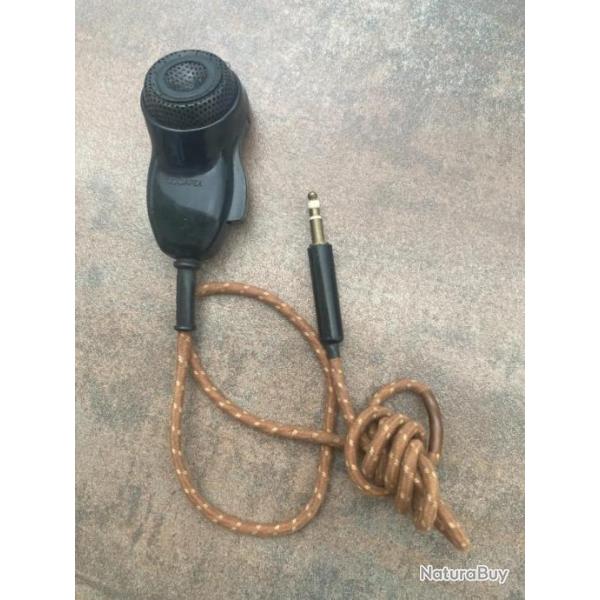 Microphone SOCAPEX ancien micro militaire / Aviation