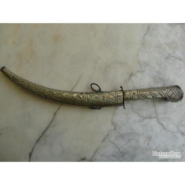 Flissa / koummya / Sboula / Dague "argent" afrique Du Nord / Alg�rien