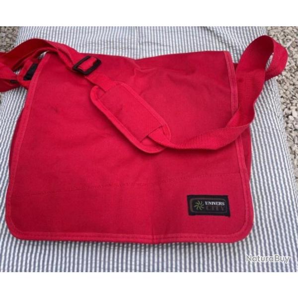 Sacoche besace univers City neuf Rouge