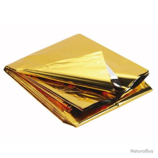 Couverture de survie Argent et Or