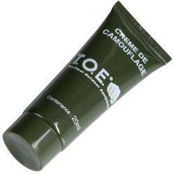 Tube crème camouflage VERT