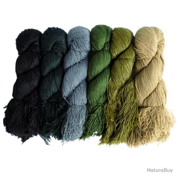 Ghillie fil kit 7 couleurs airsoft paintball