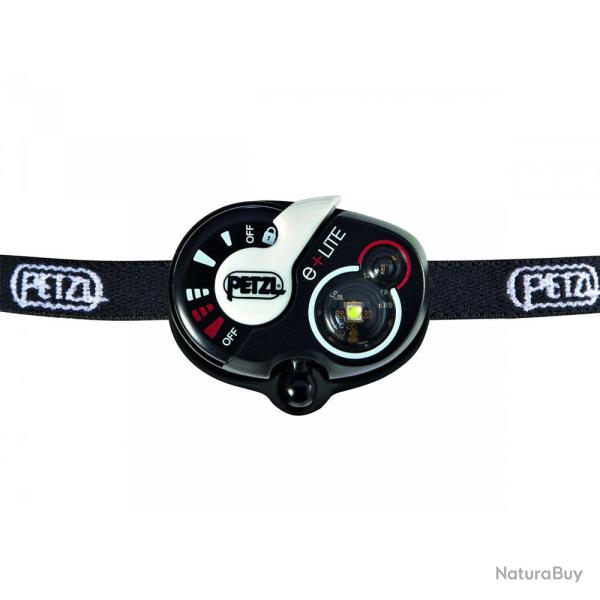 Lampe frontale de secours Petzl E+Lite noir