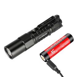 Lampe tactique rechargeable XT1A LED - 1000 Lumens