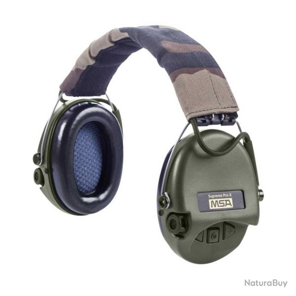 Casque anti-bruit Supr�me Pro-X serre-t�te cam CE coussinets mousse
