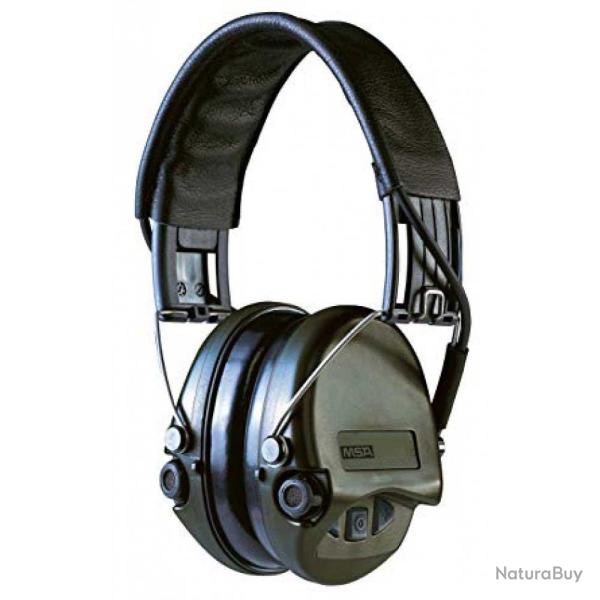 Casque anti-bruit Supr�me Pro-X serre-t�te vert OD coussinets mousse