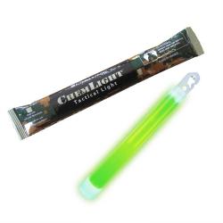 B&acirc;ton lumineux ChemLight&reg; 15 cm - 12 heures vert