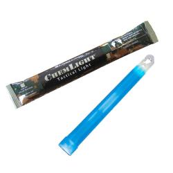 B&acirc;ton lumineux ChemLight&reg; 15 cm - 8 heures bleu