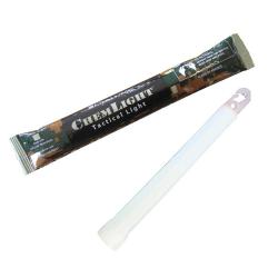 B&acirc;ton lumineux ChemLight&reg; 15 cm - 8 heures blanc