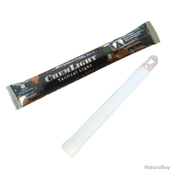B�ton lumineux ChemLight� 15 cm - 8 heures blanc