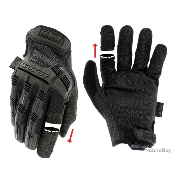 Gants T/S 0,5 mm M-Pact noir M NOIR