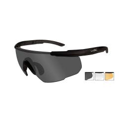 Lunettes de protection balistiques Saber Advanced &eacute;crans fum&eacute;/incolore/orange