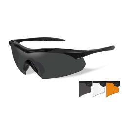 Lunettes de protection balistiques Vapor &eacute;crans fum&eacute;/incolore/orange
