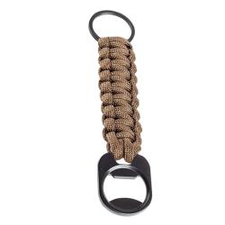 Porte-cl&eacute;s en paracorde avec d&eacute;capsuleur TAN