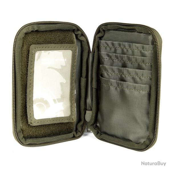 Portefeuille + Etiquette Transall KAKI