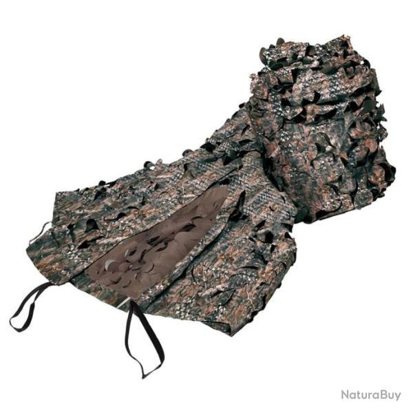 FILET CAMO RENFORCE IMPRIME FORET 1.5 X 4 M TU SANS