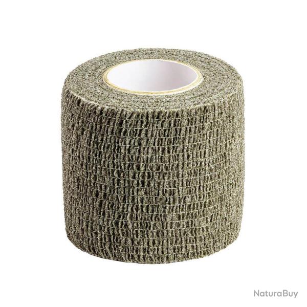 Bande auto-agrippante 5 cm x 4,50 m KAKI