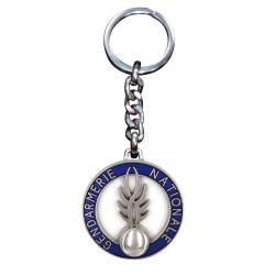 PORTE-CLES GENDARMERIE METAL