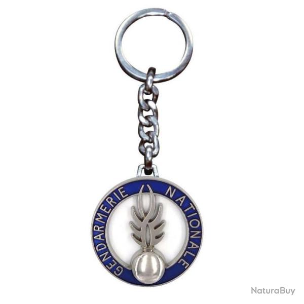 PORTE-CLES GENDARMERIE METAL