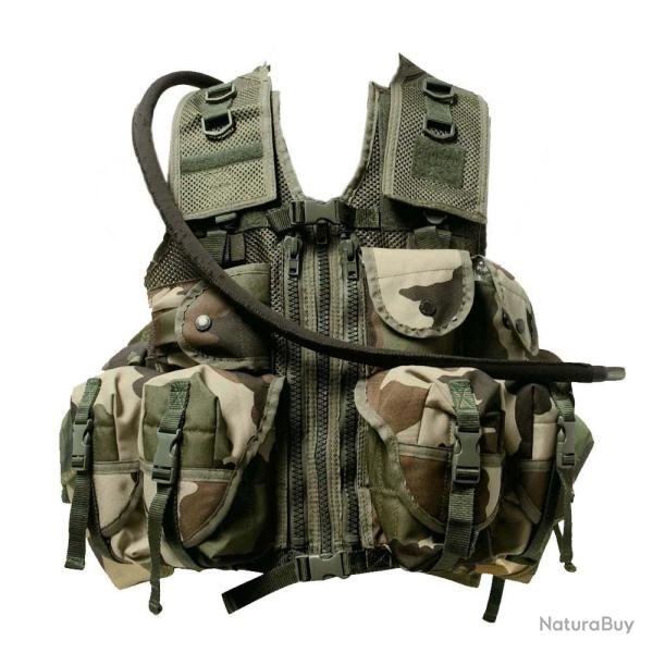 GILET MILITAIRE D'ASSAUT CAMO CE