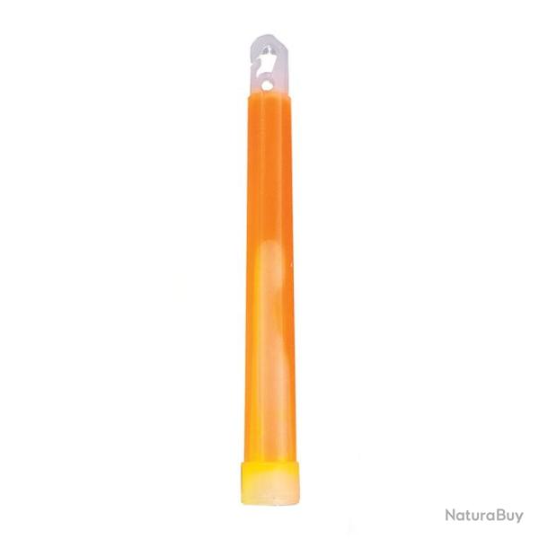 Bton lumineux ChemLight 15 cm - 5 minutes ultra haute intensit orange