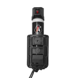 Porte-a&eacute;rosol 50, 75 et 100 ML Bungy 8BL noir