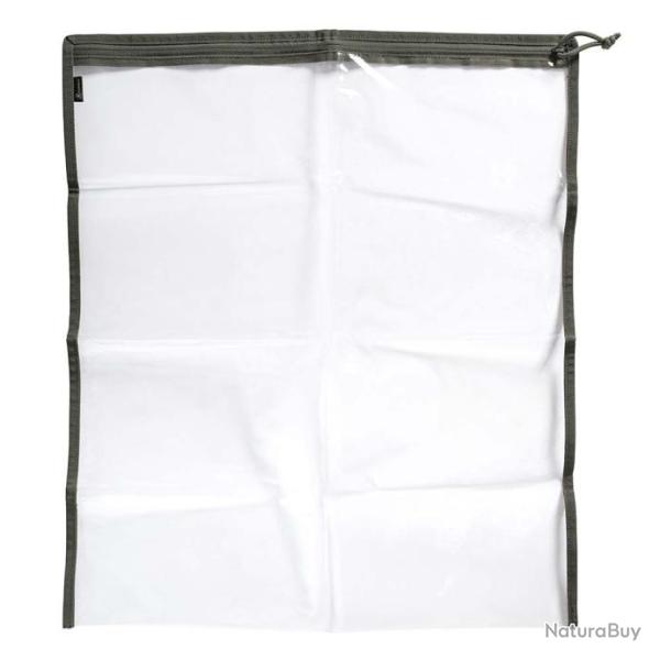 Porte-carte transparent Expdition vert olive