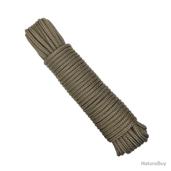 Paracorde longueur 15 m - � 5 mm Exp�dition tan