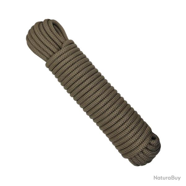 Paracorde longueur 15 m - � 7 mm Exp�dition tan