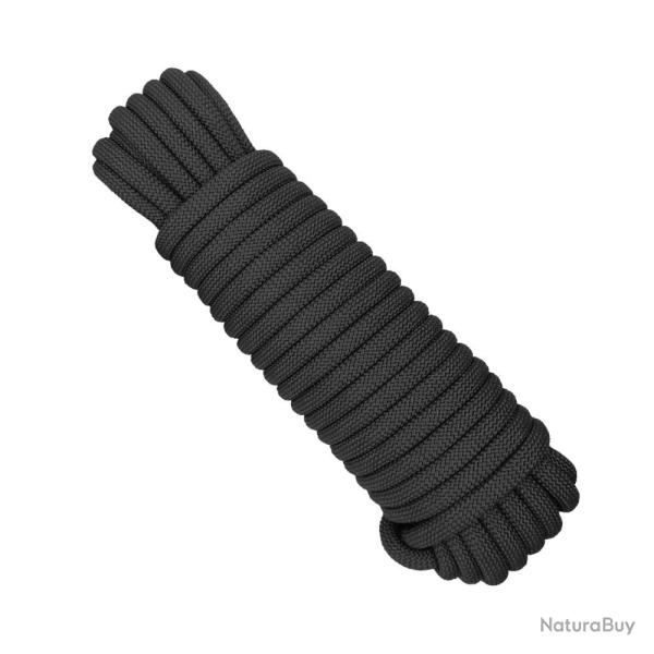 Paracorde longueur 15 m - � 9 mm Exp�dition noir
