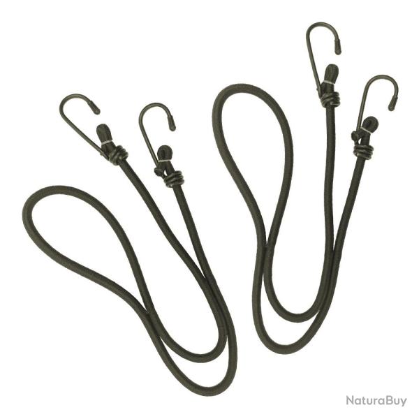 Lot/2 sandows longueur 75 cm - � 6 mm Exp�dition vert olive