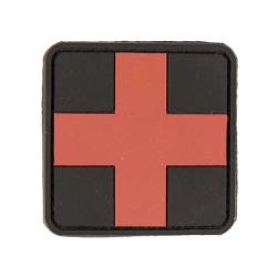 PATCH 3D PREMIERS SECOURS PVC AVEC SCRATCH GRAND ROUGE