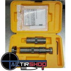 Jeu d'outils LE Wilson 6.5 Creedmoor recalibrage de collet &agrave; bushing et si&eacute;geur microm&eacute;trique