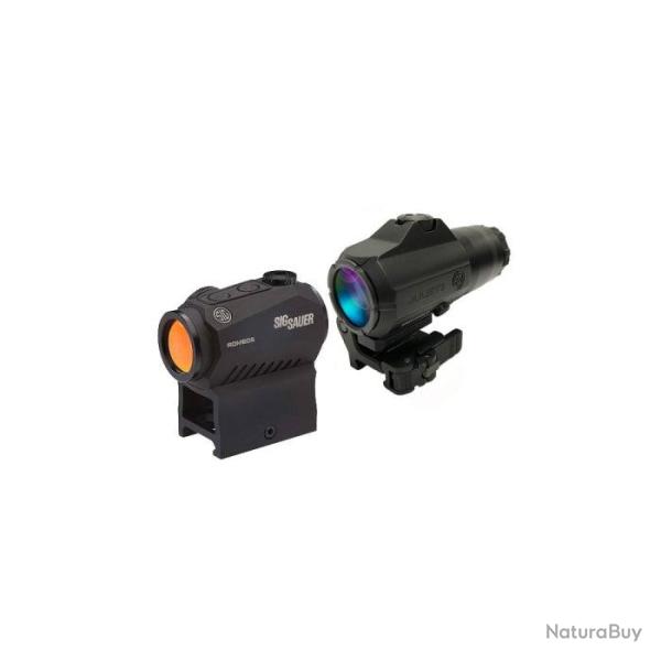 Combo Viseur/Magnifer Sig Sauer ROMEO5/JULIET3