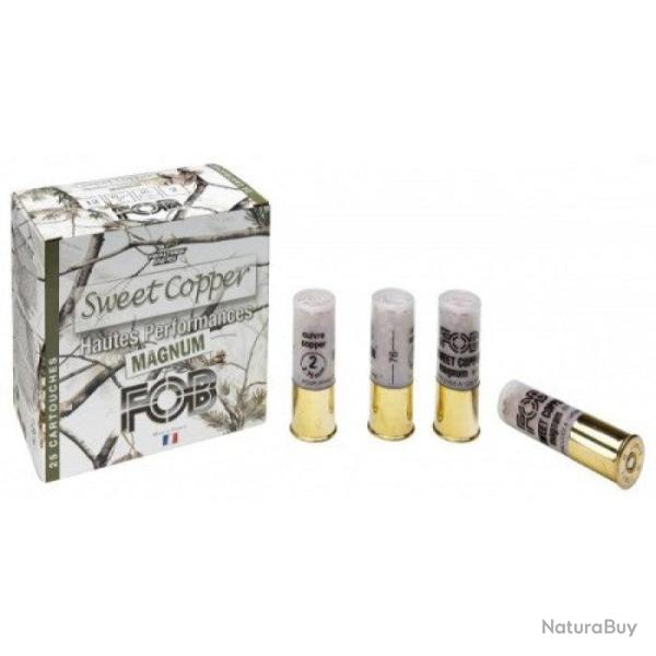 Cartouches de chasse FOB Sweet Cooper Magnum 40 HP Cal.12 76 40 g cuivr� Par 1