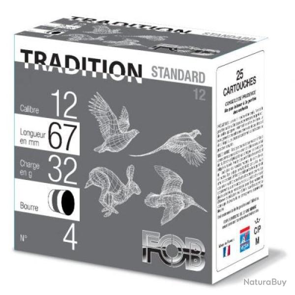 Cartouches FOB Standard - Cal.12/67 - 32 g / 11 / Par 1