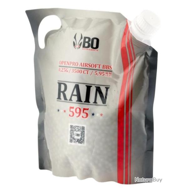 Airsoft - Bille Rain 0.20g en sachet de 3500 billes | BO Manufacture (0000 5684)