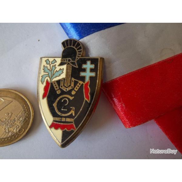 insigne militaire  2 �me r�giment du g�nie ( Delsart ) H330 collection