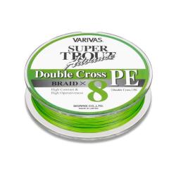 Tresse Varivas Super Trout Double Cross PE Vert PE 0,8
