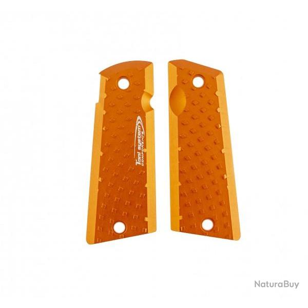 Poign�es courtes 1911 - Mod�le Vibram  - Orange - TONI SYSTEM