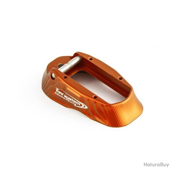 Magwell en aluminium pour poign�es X3D pour 1911 - Orange - TONI SYSTEM