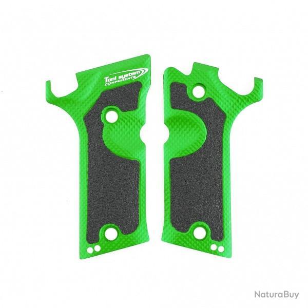 Poignes allges pour Beretta 92X Defensive (pour IDPA) - Vert - TONI SYSTEM