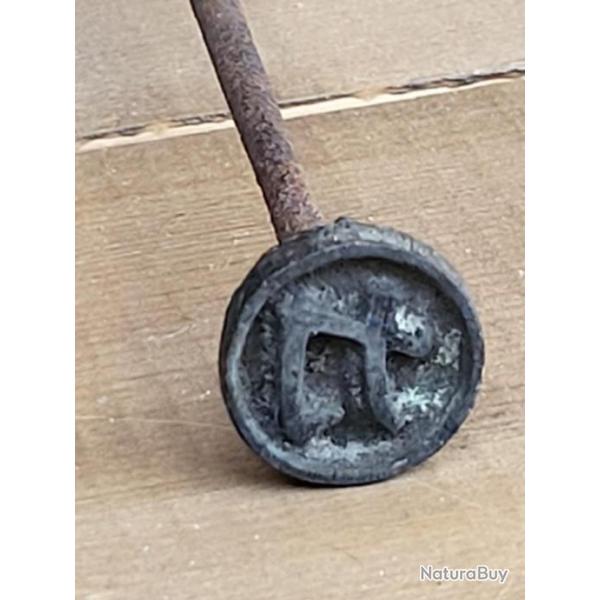 Marque Fer / poin�on Japonais Edo "Chikara"