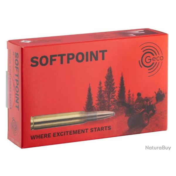 Munition Geco 7x65 R Softpoint 10.7g 165gr x10 boites