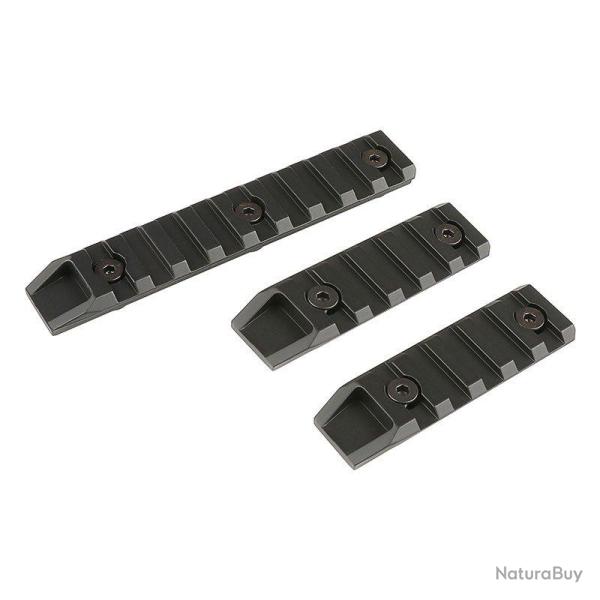 Rail Keymod Metal (Set 3pcs) Noir (Cyma)